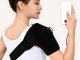 Heated Shoulder Brace with 3 Heating Modes, USB-C, Black