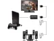PS2 į HDMI garso ir vaizdo adapteris PlayStation 2 konsolei, juodas