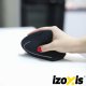 Izoxis 26628 ergonominė vertikali belaidė pelė, juoda
