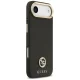 Dėklas Guess Grained Strass Logo MagSafe, skirtas iPhone Air, juodas