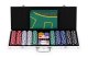 ModernHome Poker & Blackjack Set – 500 Chips, Dice, Felt Mat, Lockable Case
