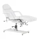 Sillon 210 Hydraulic Pedicure Chair with Split Footrest, White