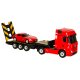 Rastar Mercedes-Benz Actros RC sunkvežimio ir automobilio rinkinys 1:26, raudonas