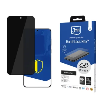 3mk HardGlass Max Privacy apsauginis stiklas Samsung Galaxy S25 Edge, juodas