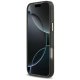 Guess Python Pattern MagSafe dėklas telefonui iPhone 17 Pro Max, juodas