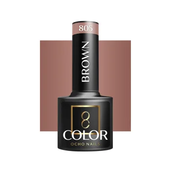Ocho Nails Brown 805 Gel Polish, 5 g