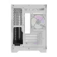 Kompiuterio korpusas Darkflash FT418 White su 6 aRGB ventiliatoriais
