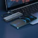 Choetech HUB-M26 12-in-1 USB-C šakotuvas su ekranu, pilkas