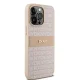 Dkny dėklas iPhone 15 Pro Max telefonui Mono Stripe & Metal Logo, rožinis