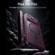 ESR Classic Hybrid MagSafe dėklas telefonui iPhone 18 Pro Max / 17 Pro Max, tamsių vyšnių