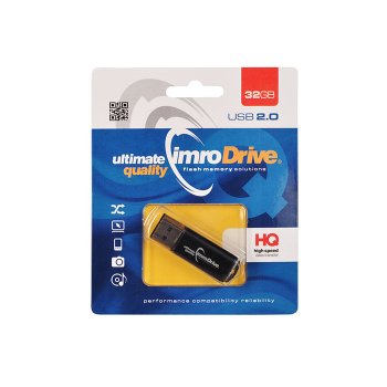 Imro 32GB USB 2.0 atmintukas, juodas