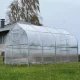 Lašo formos šiltnamis KLASIKA DROP 2,5x8 m su 4 mm polikarbonatu