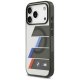 BMW dėklas iPhone 17 Pro telefonui su MagSafe, pilkas