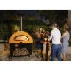 Picų krosnies pagrindas Alfa Forni Moderno 5 Pizze, juodas