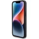 BMW Leather Diamond Pattern dėklas iPhone 15 Pro Max, juodas