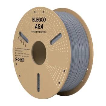 Elegoo ASA 3D spausdintuvo plastikas 1.75 mm, pilkas