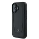 Mercedes-Benz Leather Urban dėklas skirtas iPhone 16 Plus, juodas