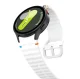 Tech-Protect silikoninis dirželis Samsung Galaxy Watch 4 / 5 / 6 / 7 / FE, baltas