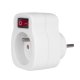 Maclean MCE13 Elektros lizdo adapteris su jungikliu, 3500W