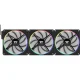 Thermaltake TS140 EX RGB korpuso ventiliatoriai (3 vnt.), CL-F208-PL14SW-A, juodi