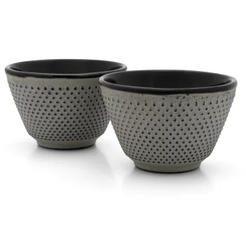 Arbatos puodeliai Bredemeijer Jang 153020 0.3 l, 2 vnt., pilki ketiniai