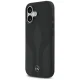 Mercedes dėklas iPhone 17 telefonui Leather The Move MagSafe, juodas