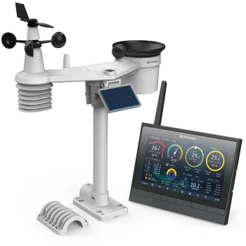 Meteorologinė stotelė Bresser MeteoChamp HD 9-in-1 WLAN, juoda