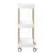 Cosmetic Trolley ACTIVESHOP 127, White