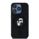 Karl Lagerfeld dėklas iPhone 15 Pro telefonui Silicone Karl & Choupette MagSafe
