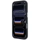 BMW Sign Inclined Deboss Letters MagSafe dėklas iPhone 17 / 18 Pro Max, pilkas