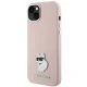 Karl Lagerfeld dėklas, skirtas iPhone 15 Plus, rožinis
