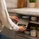 Elektroninės virtuvinės svarstyklės su LCD ekranu Inox, 5 kg