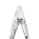 Spigen Ultra Hybrid Pro MagSafe dėklas iPhone Duo, Clear / White