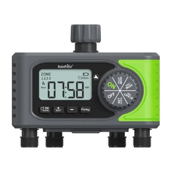 4-Zone Irrigation Controller RainPoint ITV405 IPX4