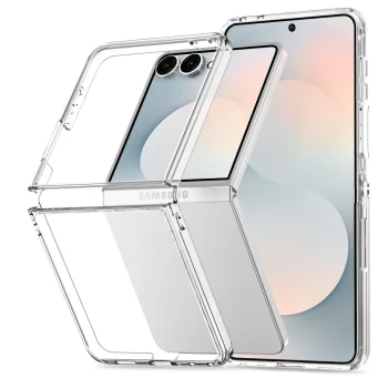 Dėklas Tech-Protect FlexAir Hybrid skirtas Samsung Galaxy Z Flip 8, skaidrus