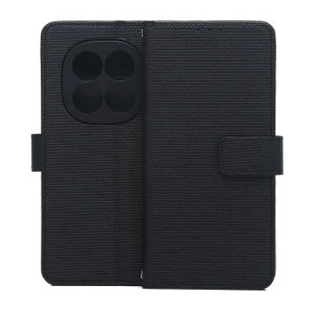 Atverčiamasis dėklas Smart Triangle skirtas Xiaomi Redmi Note 15 Pro Plus 5G, juodas