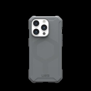 UAG Essential Armor MagSafe dėklas, skirtas iPhone 15 Pro, sidabrinis