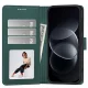 Tech-Protect atverčiamas dėklas Xiaomi Redmi Note 17 Pro Max 5G telefonui, Green