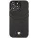 BMW Leather Card Slot dėklas, skirtas iPhone 14 Pro Max 6.7\" Juodas