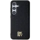DKNY dėklas Samsung Galaxy S24 Leather Pattern MagSafe, juodas