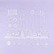 Christmas Window Clings Reusable Holiday Decals for Glass Doors and Windows