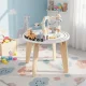 ECOTOYS medinis lavinamasis staliukas vaikams 5-in-1