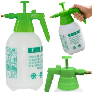 Rankinis slėginis purkštuvas augalams, 3 l, baltas