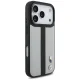 BMW M Perforated Stripe Logo MagSafe dėklas iPhone 17 Pro telefonui, pilkas