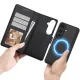 Tech-Protect Wallet MagSafe Case for Samsung Galaxy S26 - Matte Black
