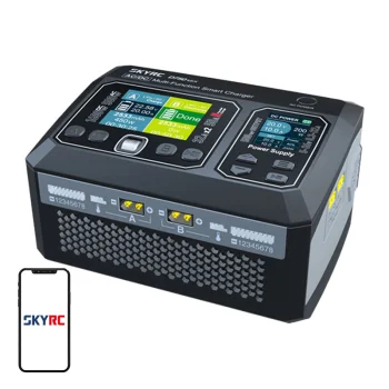 SkyRC D750 MIX dviejų kanalų AC/DC akumuliatorių įkroviklis
