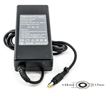 Extra Digital Laptop Power Adapter for HP 90W (19V, 4.74A, 4.8x1.7mm)