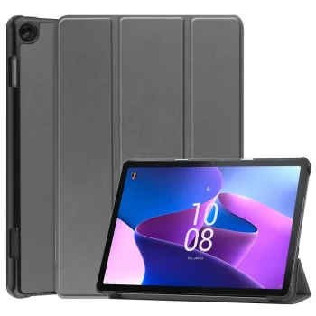 Lenovo Tab M10 (3rd Gen) (TB-328FU) dėklas su stovu, pilkas