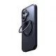 McDodo PC-4930 MagSafe dėklas telefonui iPhone 16 su stovu, juodas