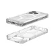 UAG Plyo MagSafe dėklas telefonui iPhone 15 Pro, skaidrus / baltas